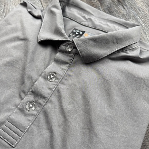Callaway Other - Callaway Men's‎ XL Opti Dri Short Sleeve Polo Golf Gray